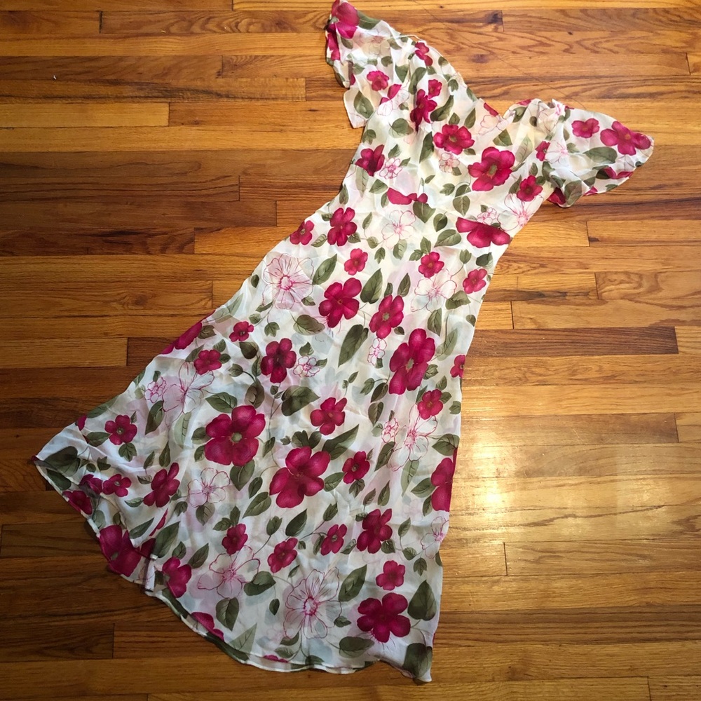 Vintage Floral Dress